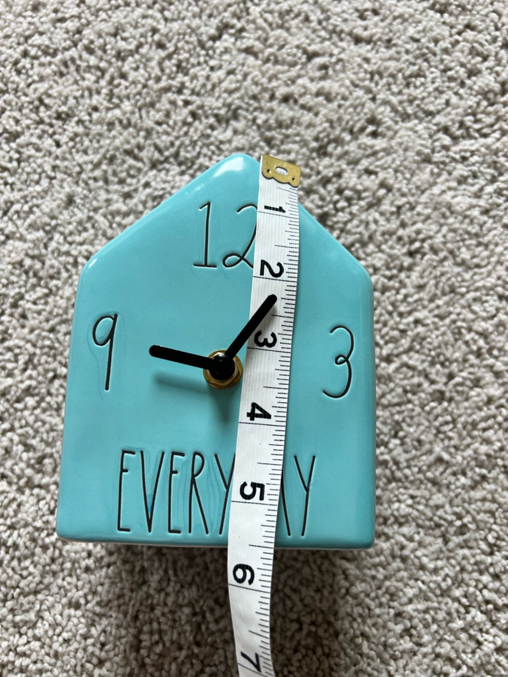 Rae Dunn Everyday Clock - Picture 7 of 9